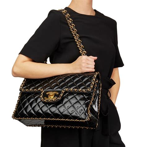 chanel jumbo xl nera|Maxi Bags .